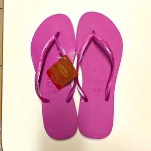 Havaianas Size 41-42 (US 9) Hot Pink NWT